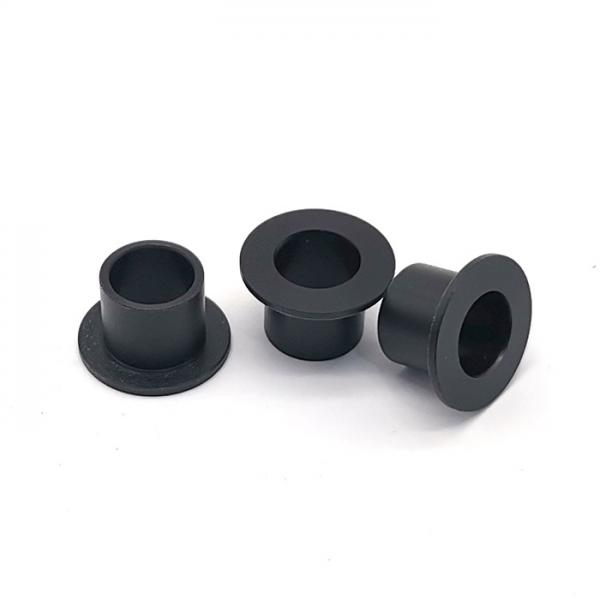 Custom self lubricating plastic nylon spacer flanged oilless bearings ...