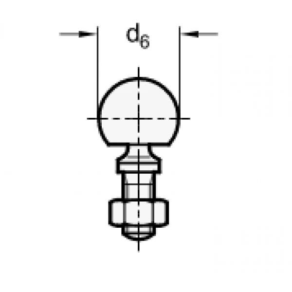 Angled ball joints DIN 71802